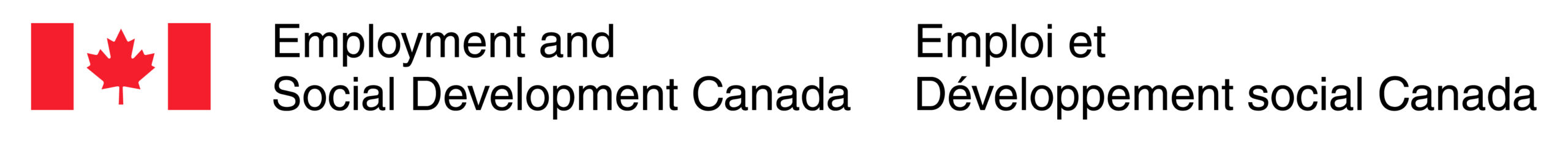 Logo: Employment and Social Development Canada